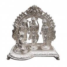 92.5 Sterling Silver  Rama Pattabhishekam Idol